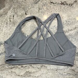Lululemon Gray Sports bra